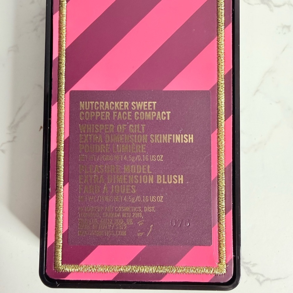 Mac Cosmetics Nutcracker Sweet Copper Face Palette NIB - Picture 5 of 6